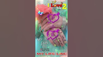 #P+S Letter Name Status 🥰#||Name art Video ✍️||WhatsApp Status 📸||2023#ms_rubal786