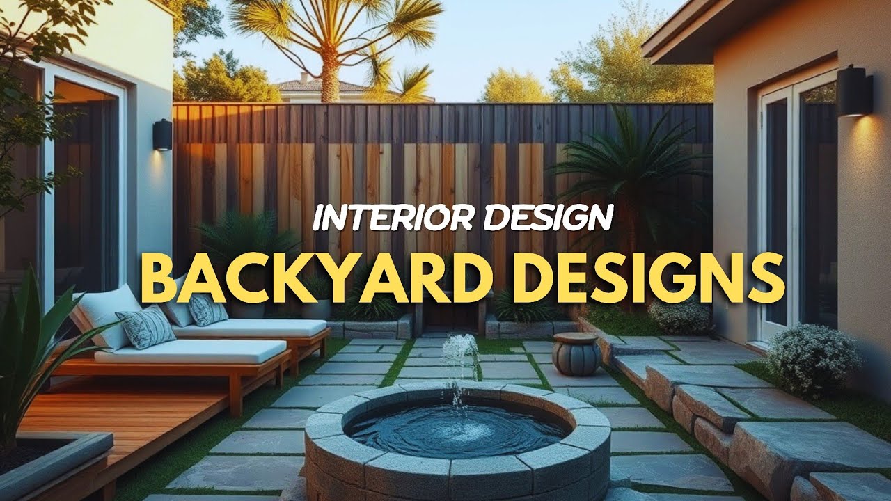 50 Stunning Backyard Design Ideas to Transform Your Outdoor Space - YouTube