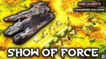 [Red Alert 3 : Uprising] Show Of Force | Commanders Challenge