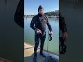 #divingtheboat to clear a line off the prop. Damn ive gotten fat. Lol
