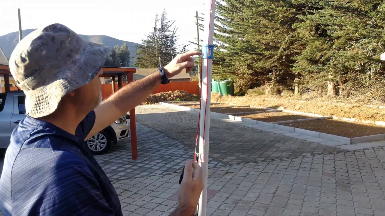 0270 La Antena Jota JPole Antenna super J pole, por XQ2CG YouTube