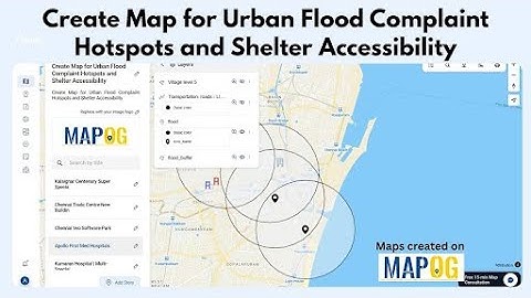 How to Map Flood-Prone Areas & Nearby Shelters #urbanflood #floodsafety #disastermanagement #tech