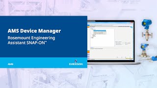 Rosemount Engineering Assistant SNAP-ON™ Application | AMS Device Manager screenshot 4
