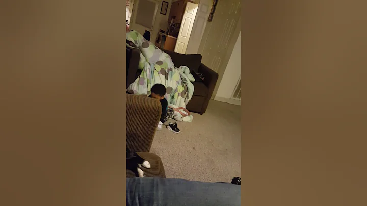 Kids playing with charlie