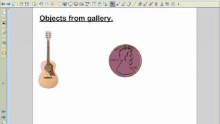 Manipulating objects in SMART Notebook