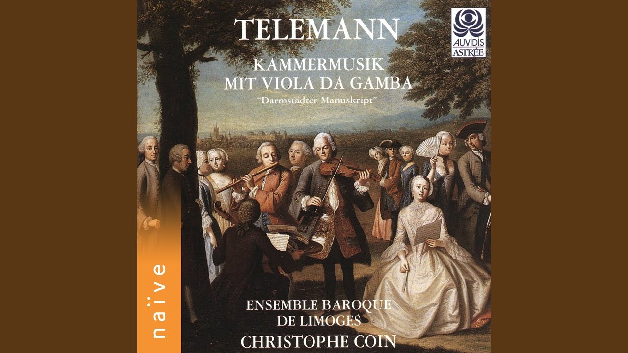 Sonata à 4 in G Major, TWV 43:G12: No. 3, Soave