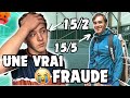 Ce mec est une vrai fraude  jai failli me pisser dessus 152 vs 155