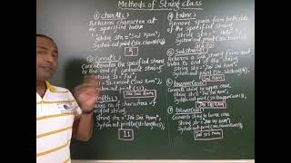String Methods in Java @itclasseschseashishkumar9031