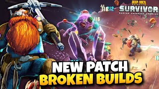 New Patch Broken Builds | Deep Rock Galactic: Survivor Gameplay Live