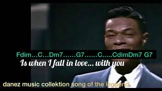 WHEN I FALL IN LOVE - NAT KING COLE ( Lyrics & Chord )