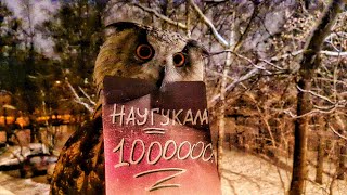 Eagle Owl Yoll has accUHUmulated a million people on the channel!