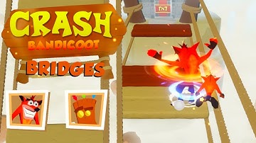 Crash Bandicoot Bridges Gameplay | Fan Game by Alexs Stuff