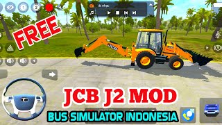 Download Real V1 Jcb Backhoe Loader Mod By Gamer Chunkz For Bus Simulator Indonesia  Bussid V333