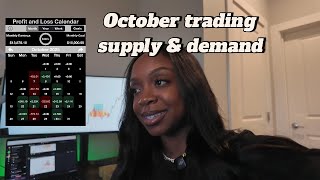 I made 13,878 in October trading supply & demand