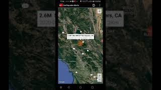 2.6 earthquake the geysers, california 6-16-20