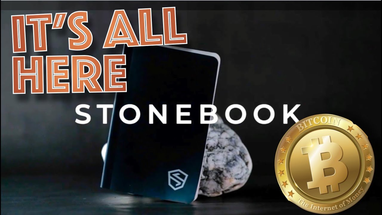 Secure Your Crypto - 2-Pack Seed Phrase Stonebook