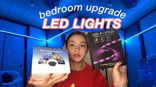 AMAZON LED LIGHT STRIPS!! BEDROOM UPGRADE | By Ayumi Furukawa (japan)