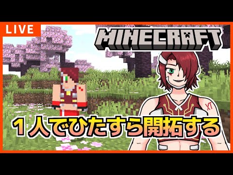 【Minecraft】1人でひたすら開拓する - 2025/08/27