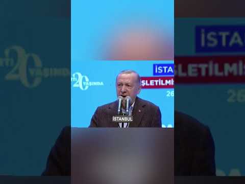Recep Tayyip Erdoğan İstanbul’a ihanet eden CHP’ye hönkürdü..!! Helal Reis..🤣😆 #shorts #türkiye