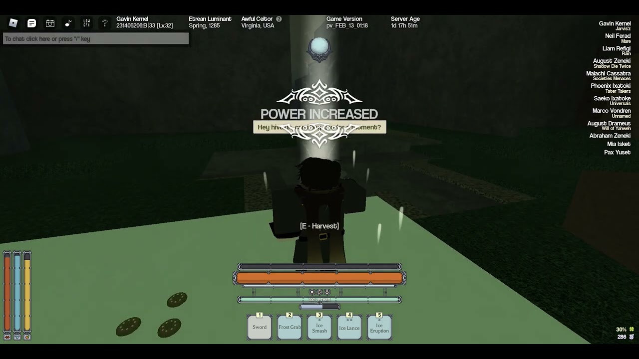 (Deepwoken) Frozen Legs YouTube