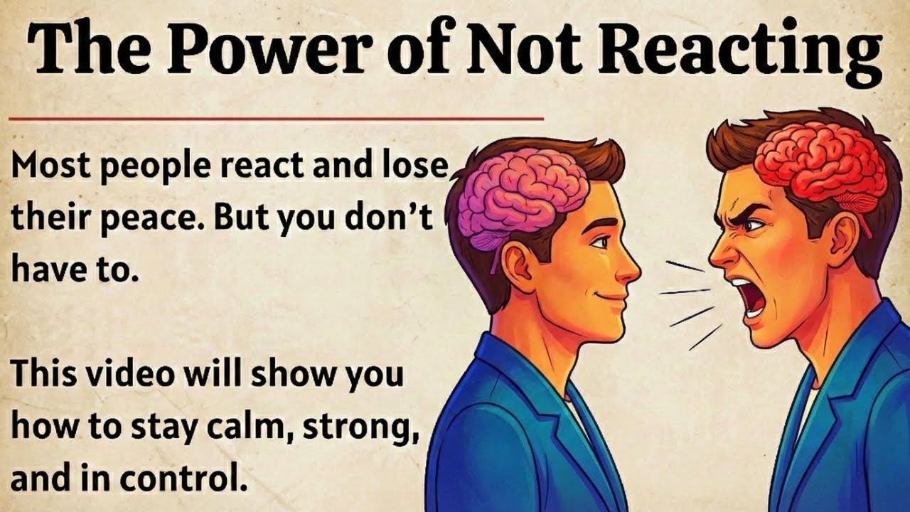 The Power of Not Reacting - Boost Your Memory || Graded Reader || Improve Your English ✅️