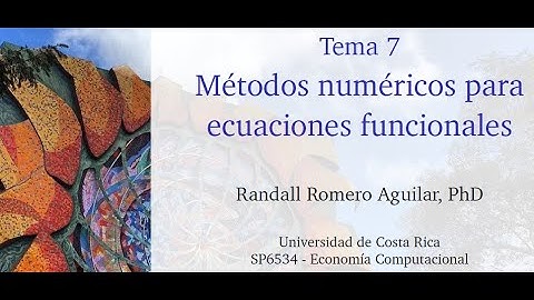 Tema 7: Métodos numéricos para ecuaciones funcionales (parte 3 de 8: interpolación con splines)