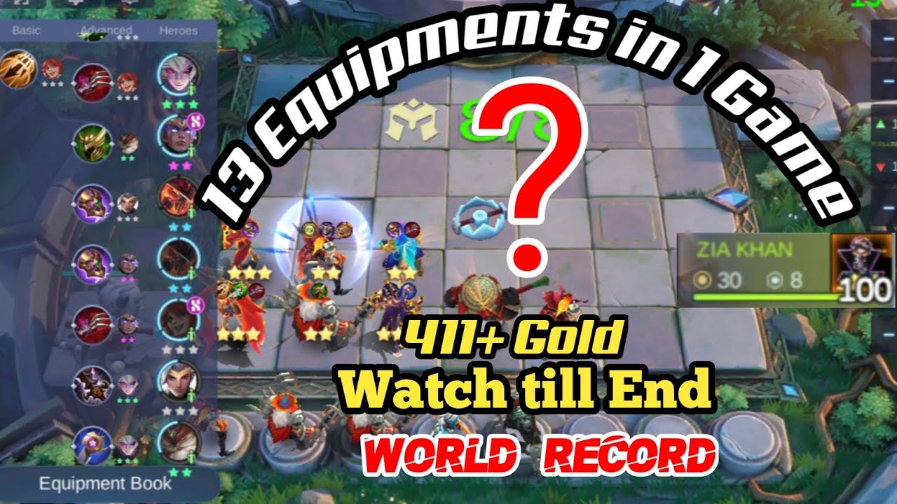 Magic Chess| New meta Synergy| Unlimited Gold| Mobile legend - YouTube