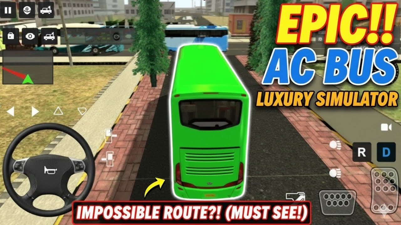 Coach bus simulator new bus unlock 🔓 passenger travel Android gameplay video sweet brother 🔥