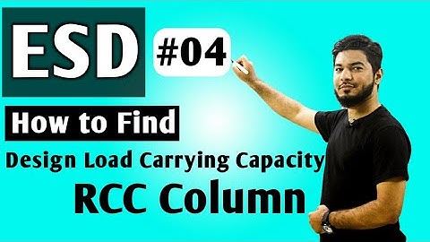 Load Carrying Capacity of RCC Column | Load Carrying Capacity of Column | ESD by Well Academy