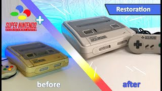 супер нинтендо восстановление ретро яркий фикс snes