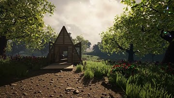 Stylized Foliage in Unreal Engine 5 | 3D Art Time-Lapse