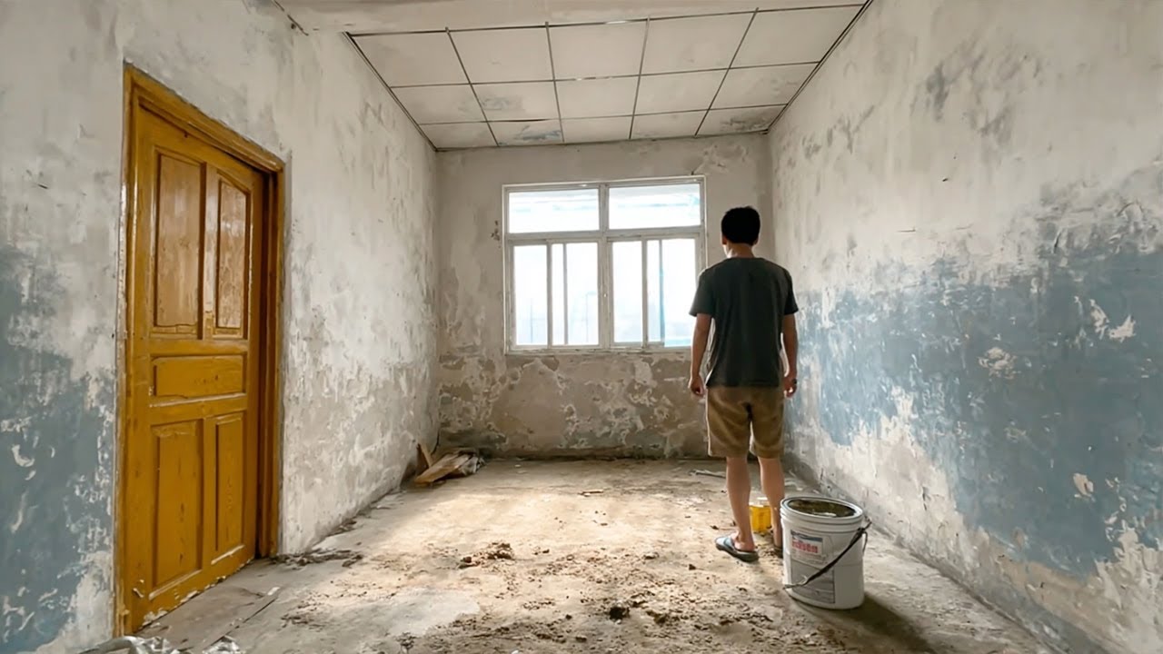 My Mother Died - I Returned to Renovate a Dilapidated House and Start a New Life | Room Makeover