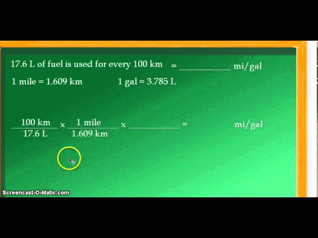 3 Ways To Convert Mpg Liters Per 100km Wikihow