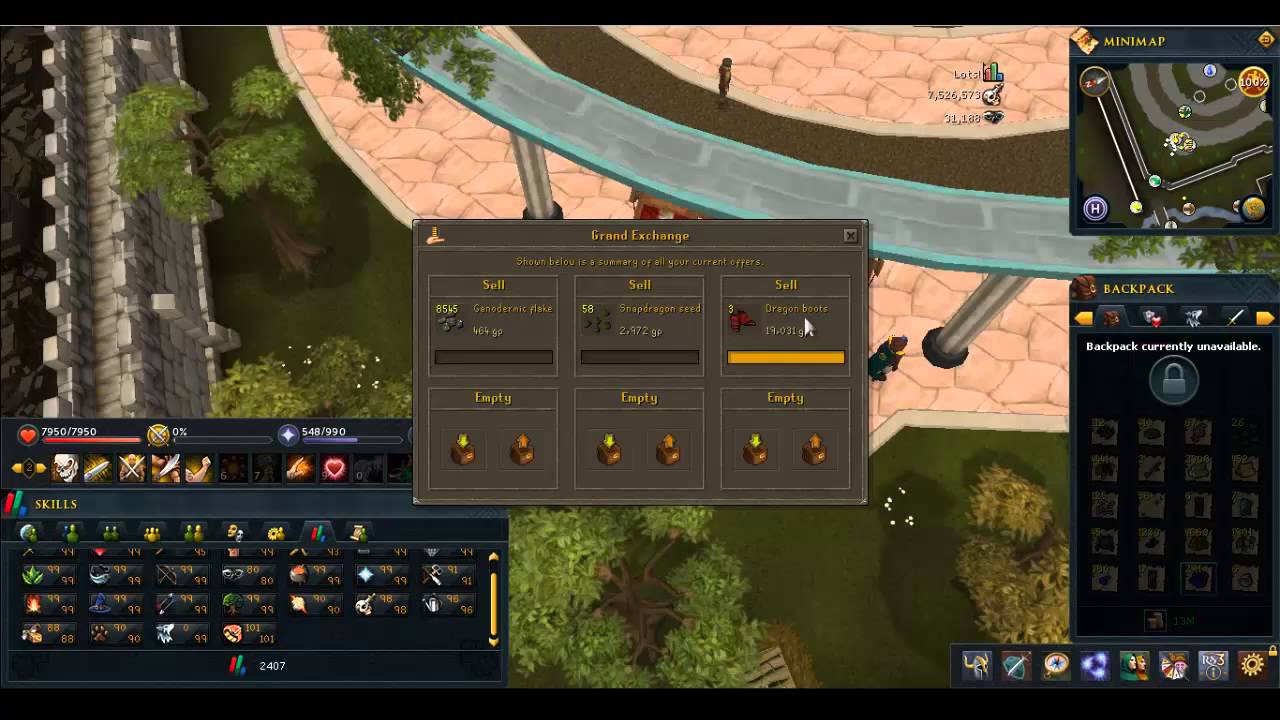 Selling 80-98 Post Eoc Slayer Tab!!! Oodles Of Monies!