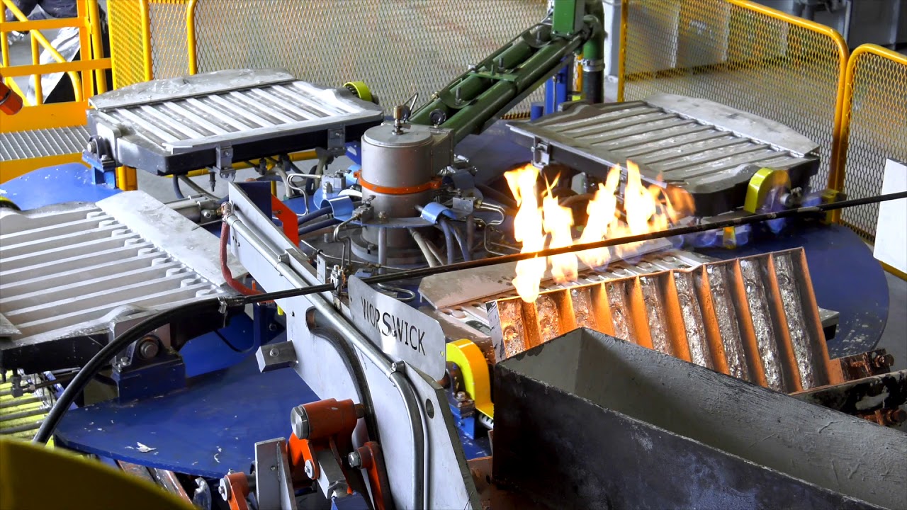 HCM SA new casting line of ZAMAK Alloys YouTube