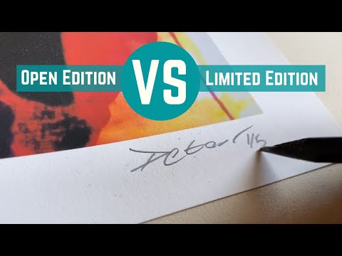 What's The Difference Between Limited And Open Edition Prints