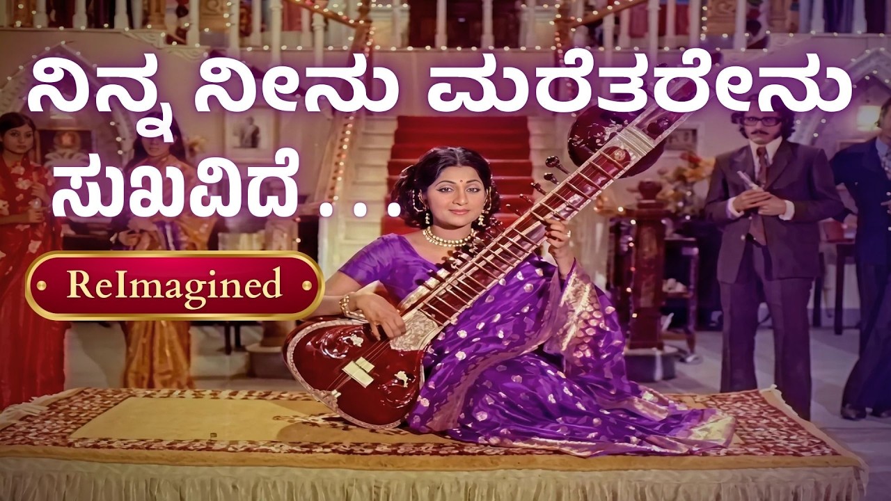 ನಿನ್ನ ನೀನು ಮರೆತರೇನು ಸುಖವಿದೆ | ದೇವರ ಕಣ್ಣು | ಜಯಲಕ್ಷ್ಮೀ | ಪಿ. ಸುಶೀಲ | ReImagined Soulful Retro Melody