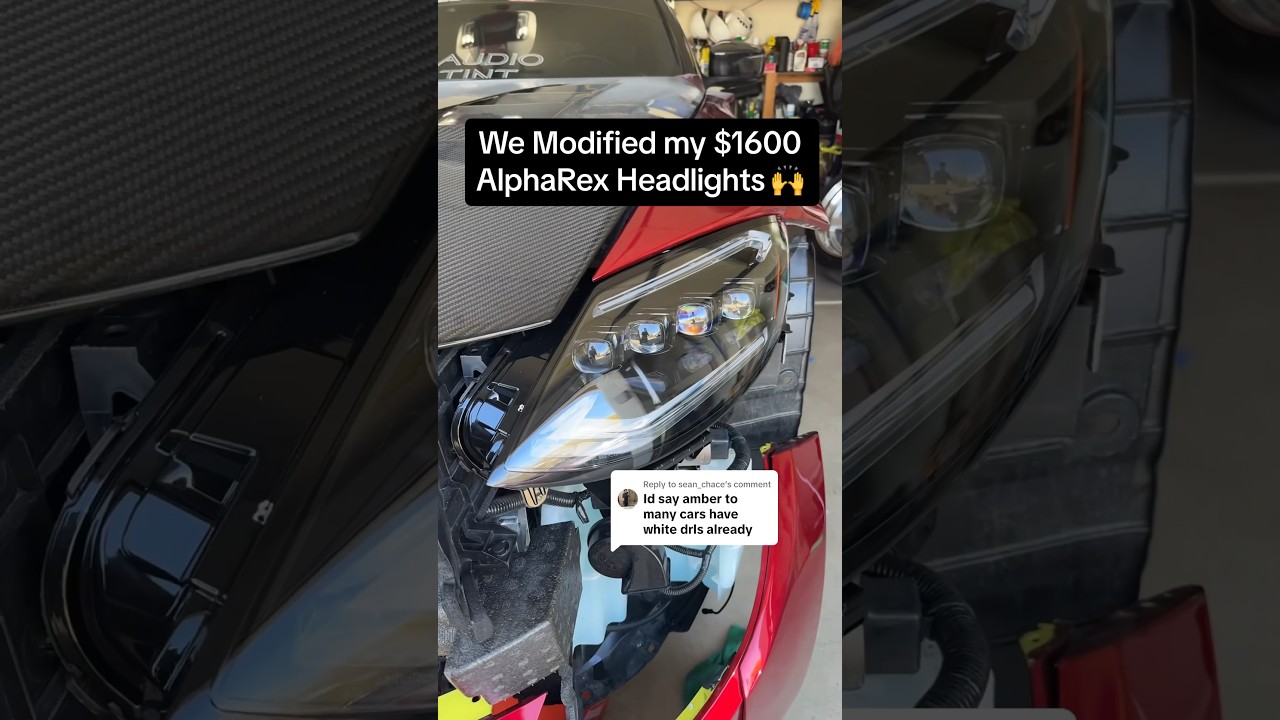 Modifying my $1600 Headlights for my Nissan 400z!