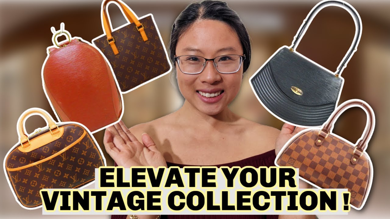 Top 5 ICONIC VINTAGE LOUIS VUITTON Bags! 