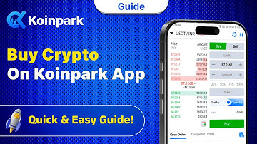 Buy Crypto on Koinpark App — Quick & Easy Guide!