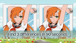 Find 3 differences 92 series