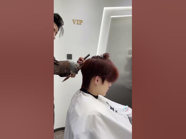 Comma hair - Korean style 🔥 #hairstyle