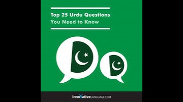 Top 25 Urdu Questions You Need to Know - Innovative Language Learning