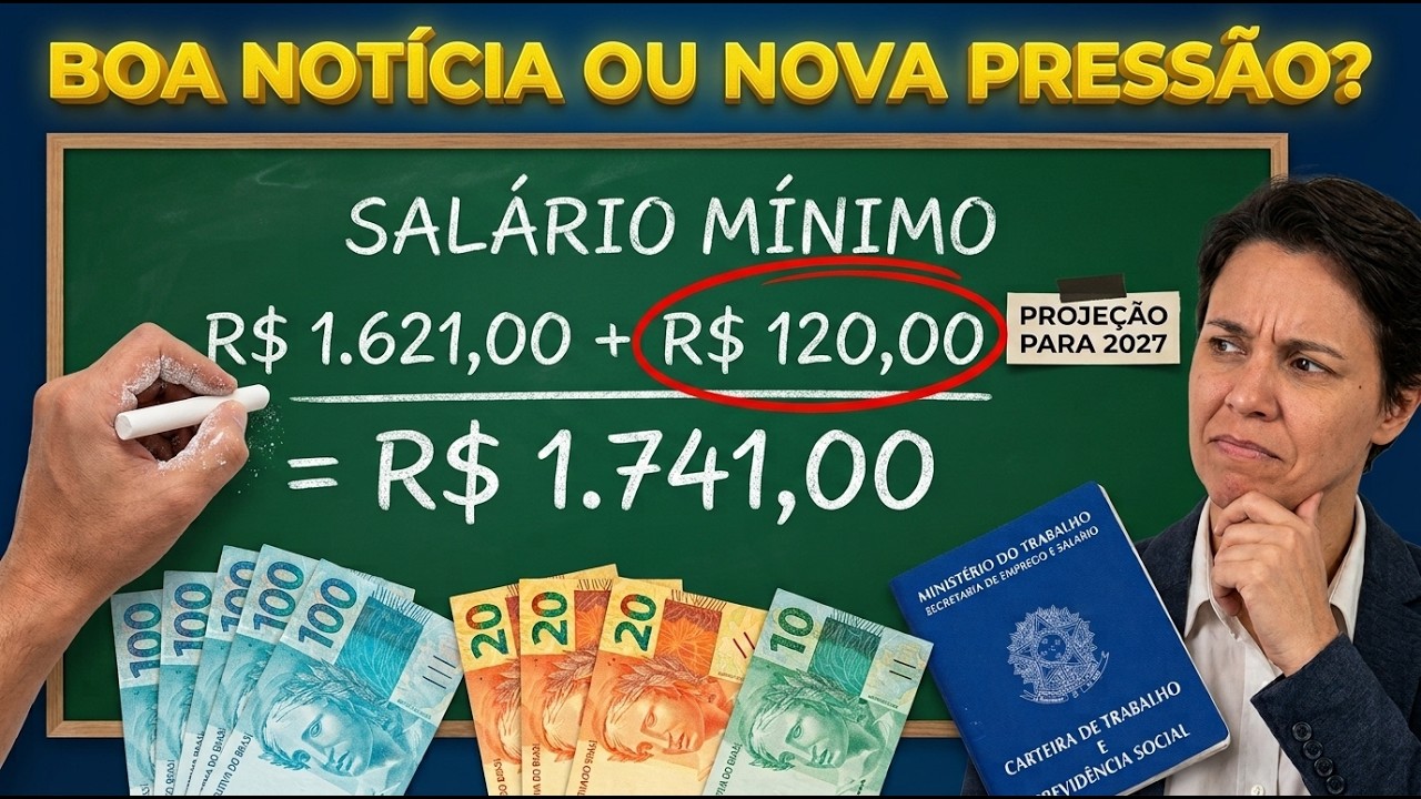 Salário mínimo: a boa notícia que esconde uma conta bilionária