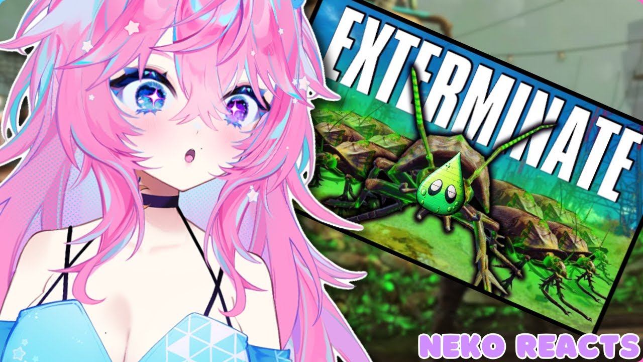 ━☆NEKO REACTS━☆ ROACH APOCALYPSE 😭🪳 | Fallout 4 CHAOS