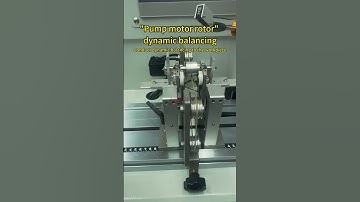 JP Pump Motor Rotor Dynamic Balancing Machine PRQ 16