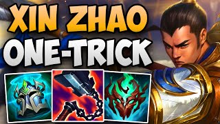 CHALLENGER XIN ZHAO ONE-TRICK CARRIES HIS TEAM! | CHALLENGER XIN ZHAO JUNGLE GAMEPLAY | Patch 13.24