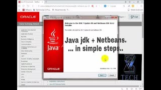 How to download and install java jdk + Netbeans in windows 7/8/10 (32/64 bit) [Urdu/Hindi]