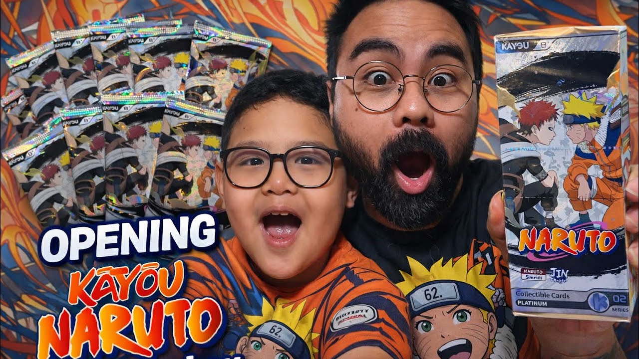 First Time Opening this Kayou Naruto T4W7 Booster Box Series 2 Jin Chapter