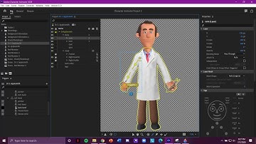 Arm setup in Adobe Character Animator